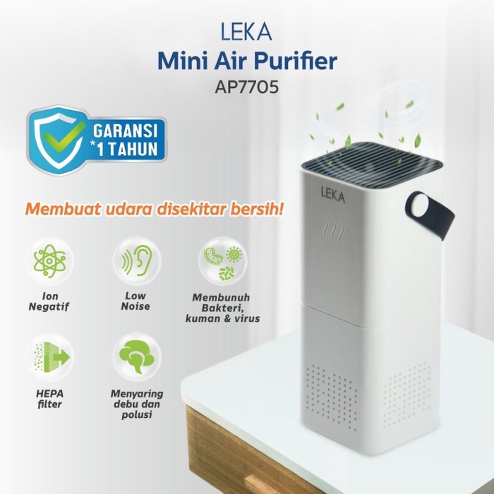 {FixmikStore} leka ap7705 portable air purifier Diskon