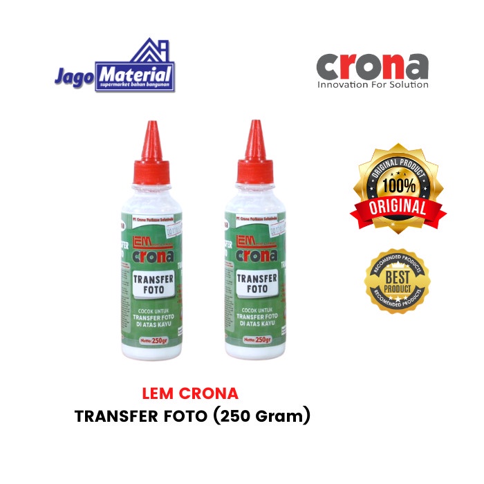Lem Kayu Crona Transfer Foto Ke Kayu
