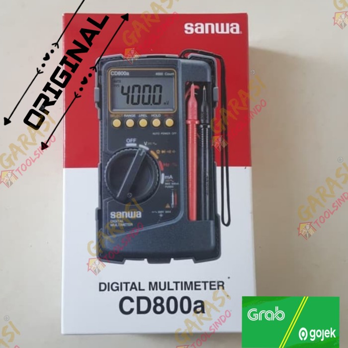 multimeter digital Sanwa CD800a multitester digital sanwa