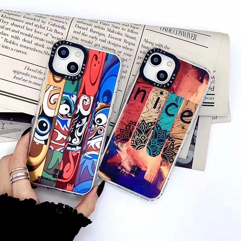 Case Desain Wajah Harimau Singa Untuk IPHONE 14 PRO MAX 13 12 11 PRO MAX X XR XS MAX