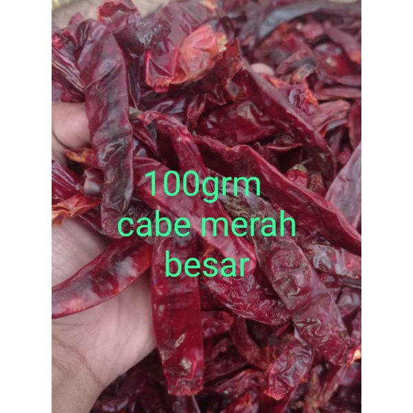 

( 100grm ) CABE MERAH BESAR TANPA TANGKAI