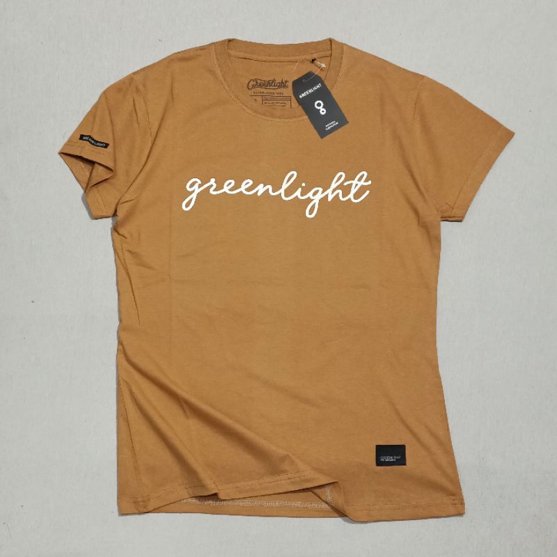 KAOS GREENLIGHT CEWEK BAJU WANITA LENGAN PENDEK T-SHIRT DISTRO CEWE