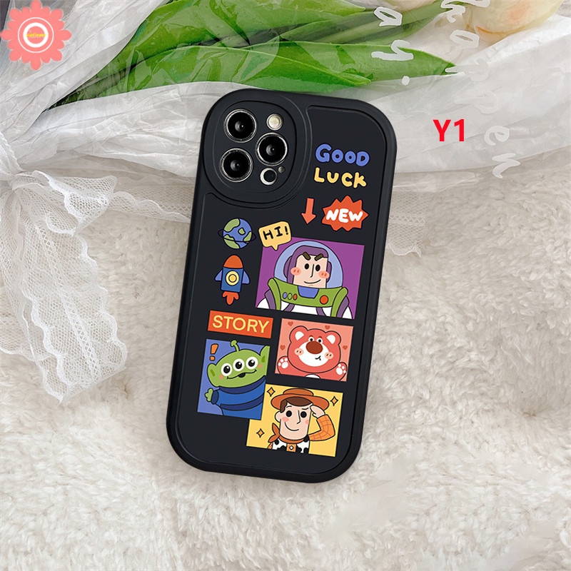 Casing Redmi Note10 10s Note 11 Note11Pro Note 8catatan9 Redmi 12C 10C 10 9 10A 9A 9T 9C NFC Note 9s Note 11s Note 9Pro Note 10Pro Kartun Lucu Toy Story Manyo Soft TPU Back Cover