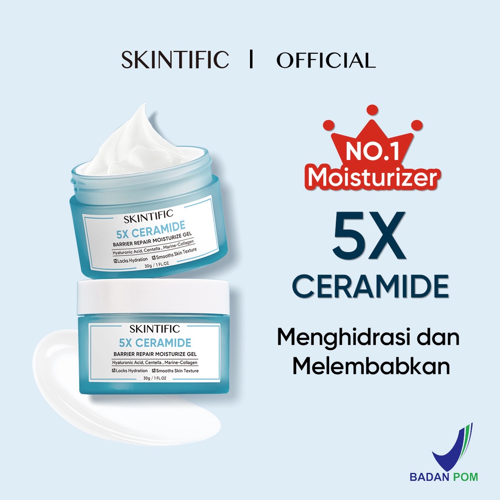 Jual SKINTIFIC - 5X Ceramide Barrier Repair Series Moisturize Gel