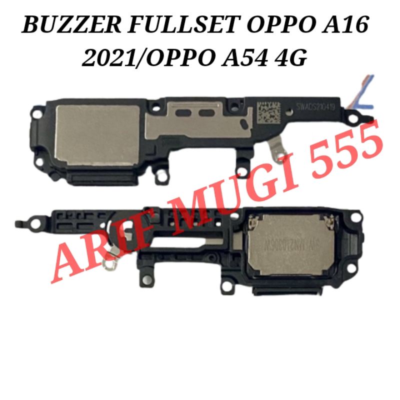 BUZZER BAZZER LOUD SPEAKER SPIKER MUSIC OPPO A16 2021/OPPO A54 4G FULLSET