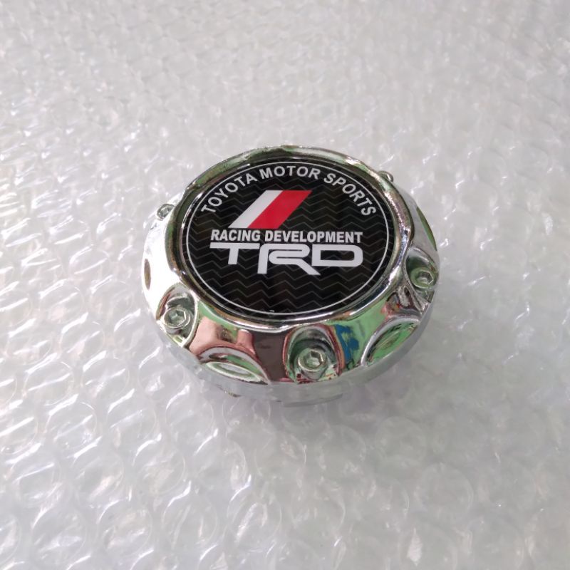 dop roda tutup velg tutup roda RACING TRD CHROME