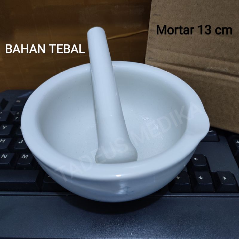 Jual Alat Penumbuk Obat Mortar 13 cm Shopee Indonesia