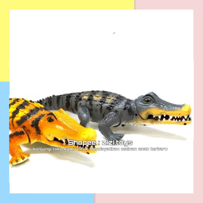 Mainan Buaya Baterai Beejalan Mainan Anak Laki Laki