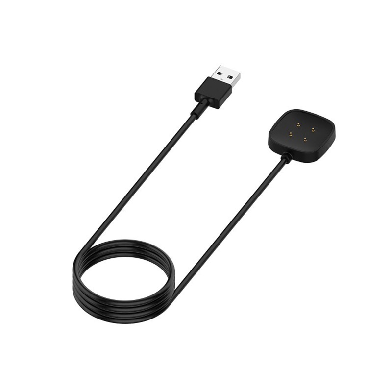 Btsg Untuk Smart Watch Charger Kawat Stabil Stand Bracket Untuk FitbitVersa 3sense USB Quick Charging Cable Holder Power Ada