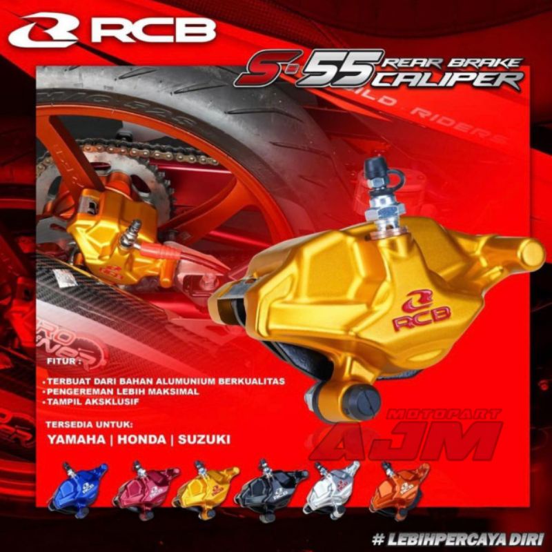Kaliper Belakang RCB S55 Universal Satria FU GSX150