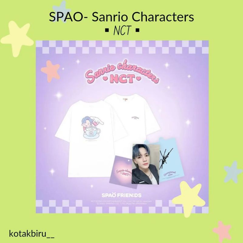 SPAO X SANRIO CHARACTERS NCT