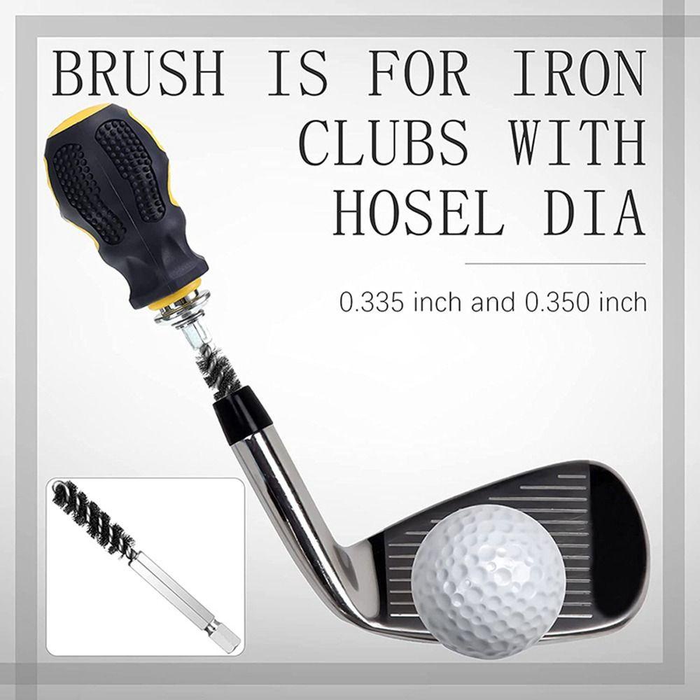 Lanfy Golf Clubs Head Hosel Brush Awet High Quality Aksesoris Golf Sikat Pembersih Alur Alat Pengasah Sikat Pembersih