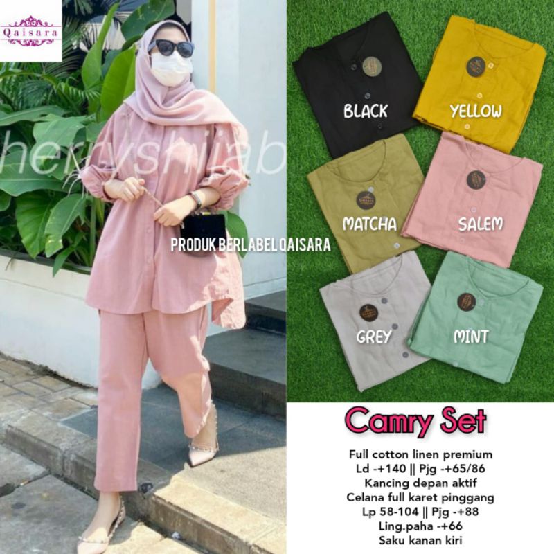 SETELAN BLOUSE WANITA JUMBO/ONE SET BLOUSE WANITA KATUN LINEN PREMIUM JUMBO LD 140 CM FIT XXXL/CAMRY