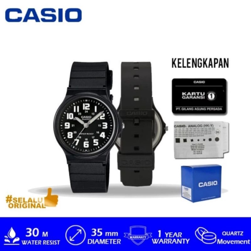Jam Tangan Unisex Casio MQ-71-1BDF / MQ-71-1B Original