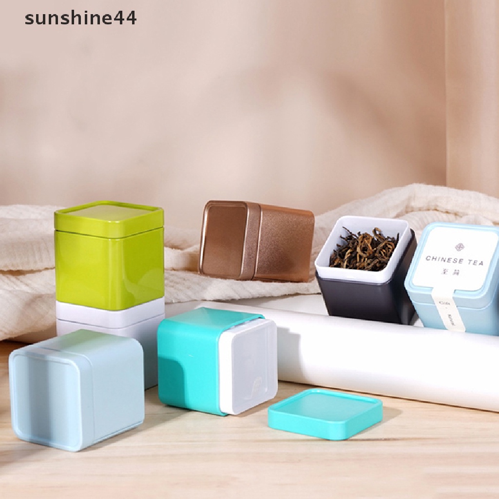 Sunshine Toples Kotak Penyimpanan Teh / Permen / Bunga Dengan Tutup