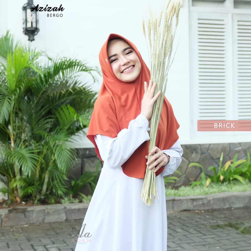 KERUDUNG INSTAN BERGO AZIZAH || ADEN