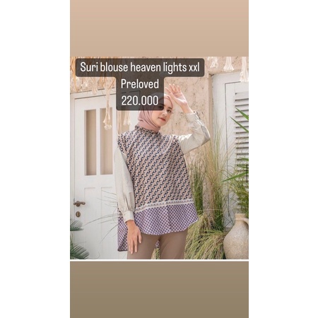 suri blouse heaven lights