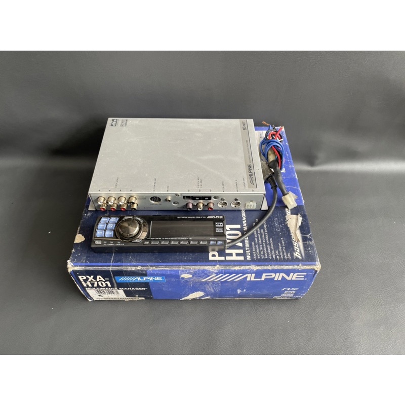 processor dsp Alpine pxa h701 dan rux komplit