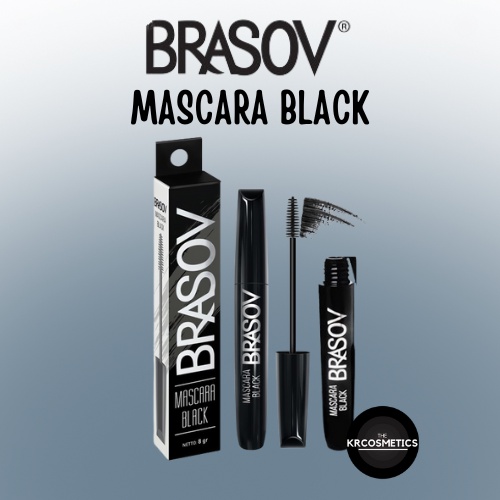 BRASOV waterproof Mascara Black 8 gr