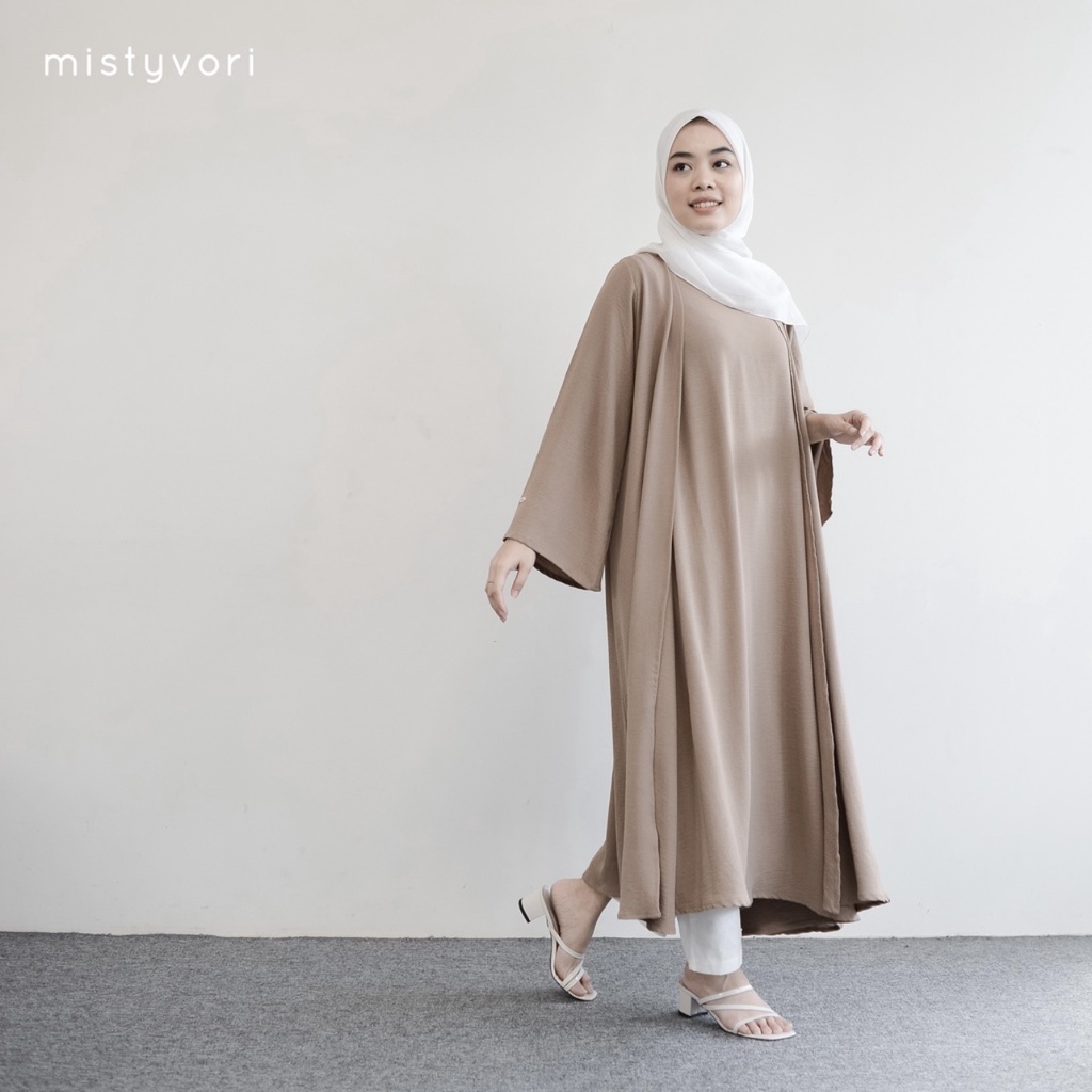 Mistyvori Ameena Outer Set Bahan Airflow