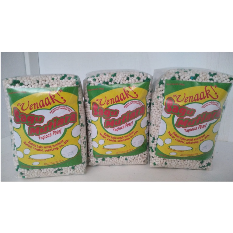 

☄️NEW✨Sagu Mutiara wangi HIJAU 500 gram