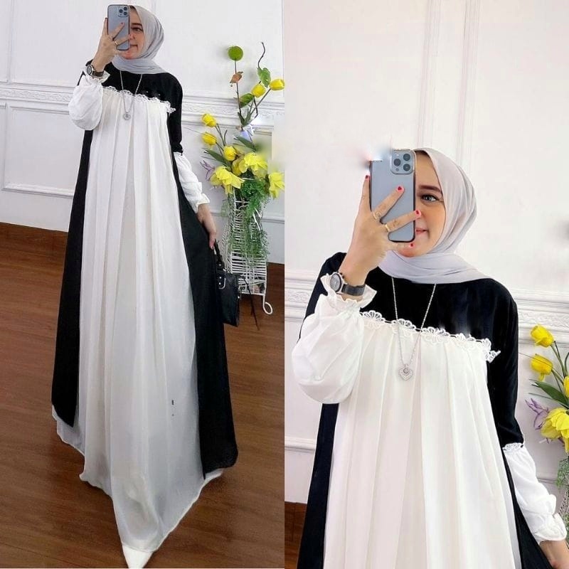 Gamis Hazena PUTIH YG