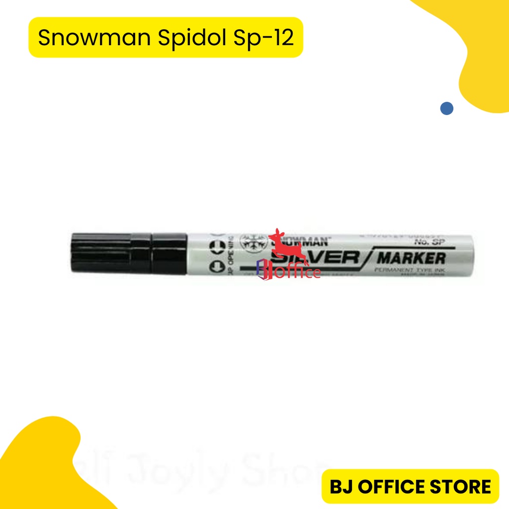 

SNOWMAN Spidol Paint Marker Silver SP-12