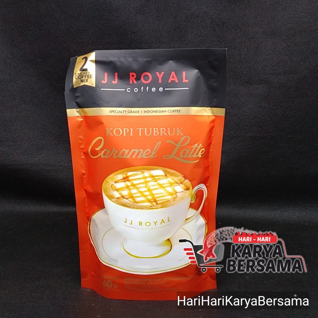 

JJ ROYAL KOPI TUBRUK COFFEE CARAMEL LATTE 2'SX30GR