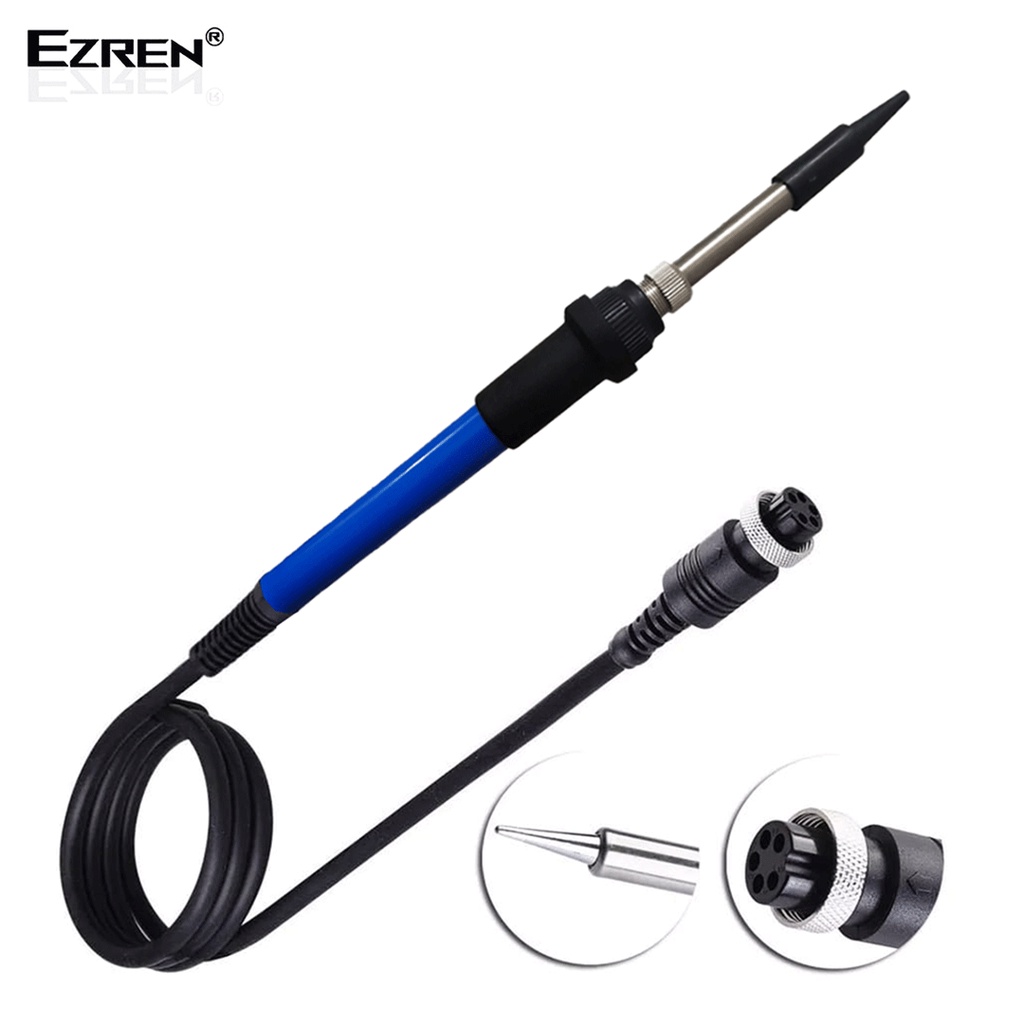 Ezren Gagang Solder Station Biru 936A Ceramic 60w 5 Pin Famele