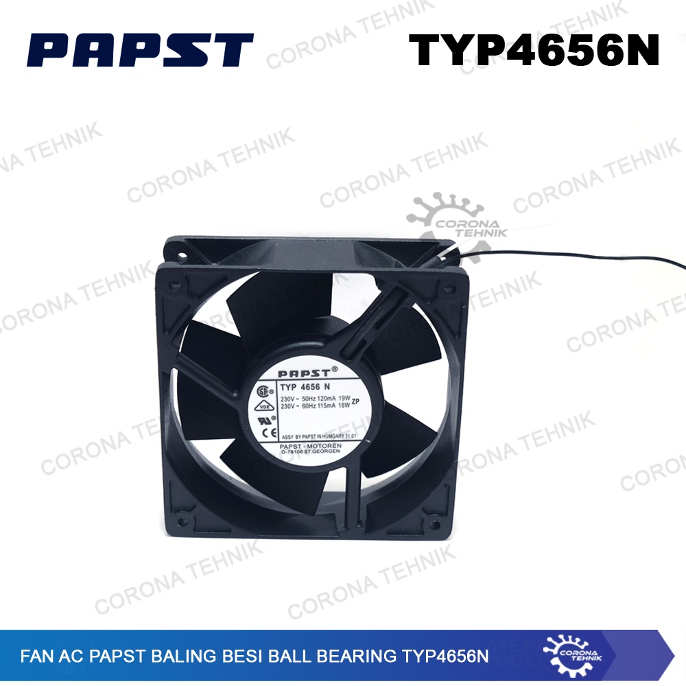 TYP4656N - Fan AC PAPST Baling Besi Ball Bearing