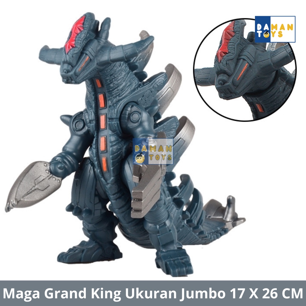 Mainan Monster Ultraman Orb R/B Ultra Kaiju gomora maga orochi  Dark Grimdo Arch Belial Tsurugi Demaga Dx Rogusite Mainan Anak laki laki kado cowok