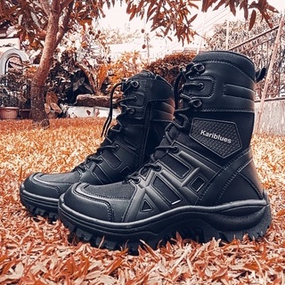 Tactical Boots PDL Sepatu Boots Tactical Pria Tinggi dengan Pelindung Ujung Besi Sepatu Boots Tactic