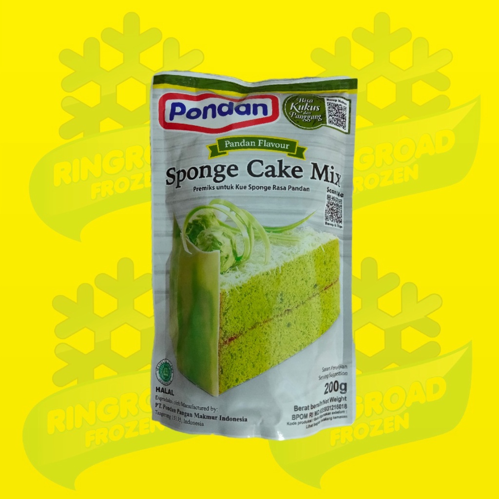 Jual PONDAN SPONGE CAKE MIX 200 GR PREMIKS UNTUK KUE SPONGE ANEKA