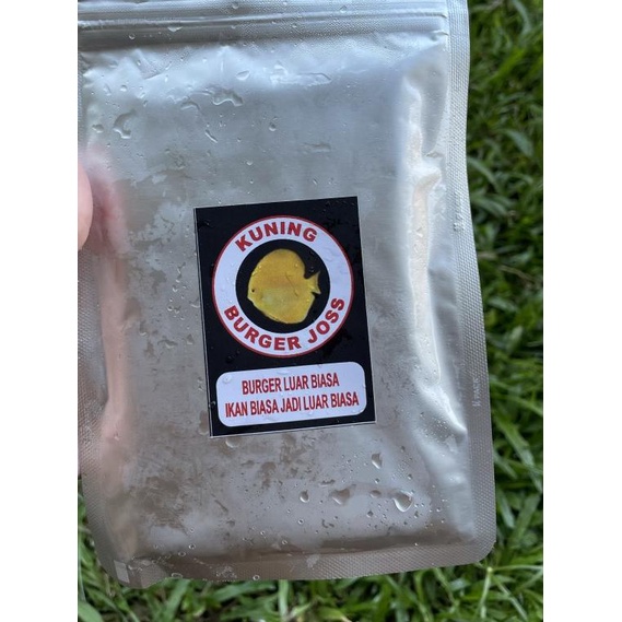 BURGER JOSS BURGER DISCUS MERAH KUNING BIRU POLOS - Polos