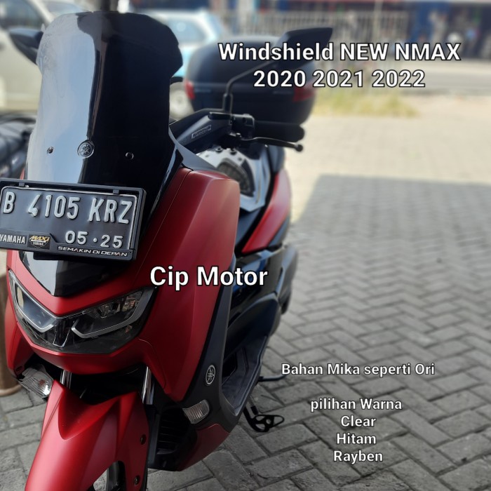 Visor Windshield New Nmax 2020 Ydp Tinggi Panjang