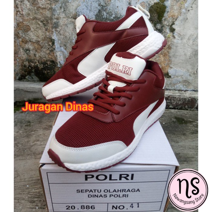 Sepatu olahraga jatah polri polisi running - 41