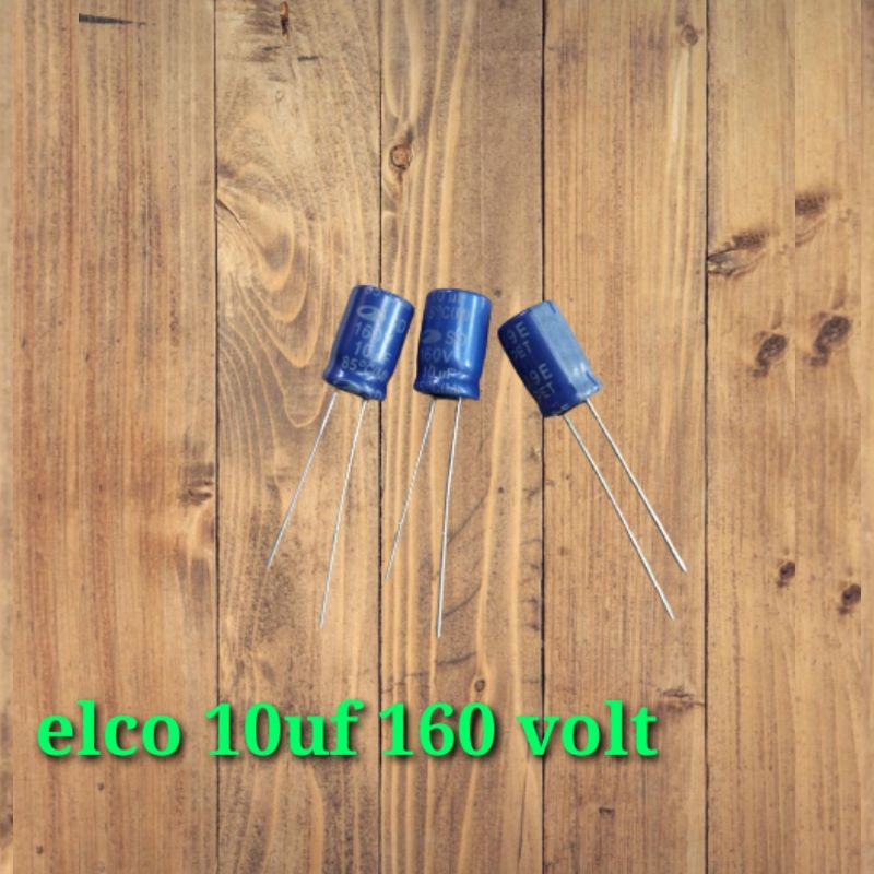 elco 10uf 160 volt elco 160 volt 10uf