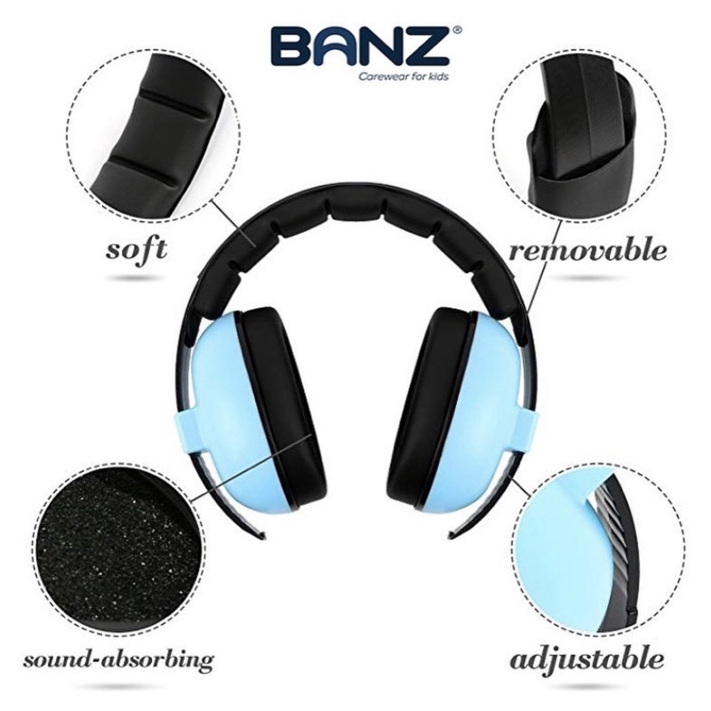 Banz earmuff original - penutup telinga bayi dan anak