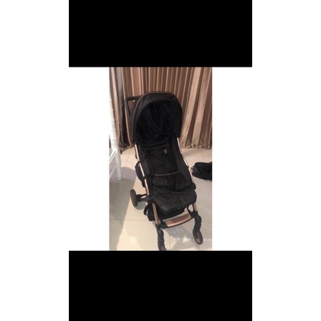stroller second hybrid cabi sport rose gold