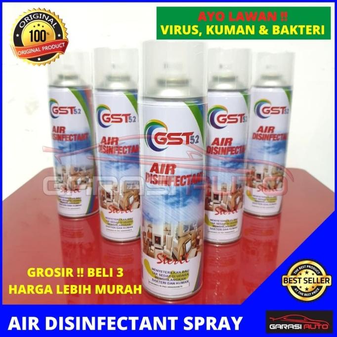 Air Disinfectant GST52 500ml Spray Desinfektan Udara Ruangan ORIGINAL