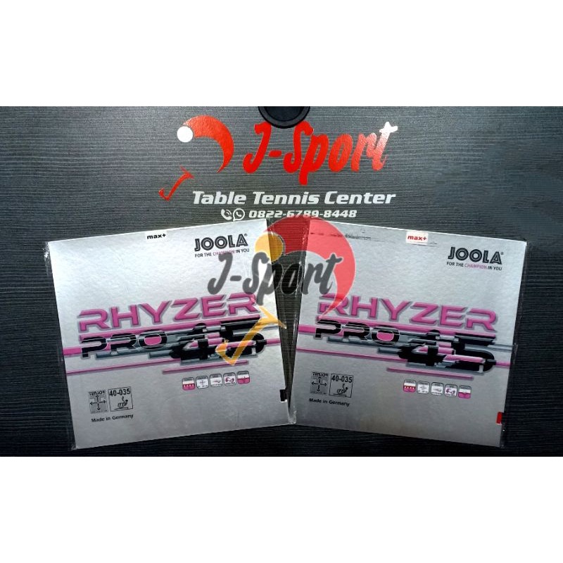 RUBBER JOOLA RHYZER PRO 45 KARET JOOLA RHYZER PRO 45 KARET PINGPONG MURAH KARET TENIS MEJA ORIGINAL