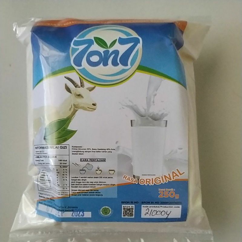 

Susu kambing etawa 250 gr