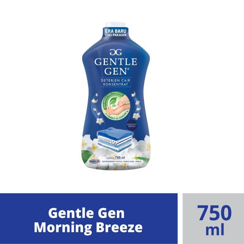 GENTLE GEN Deterjen Cair Btl 750 ml Morning Breeze