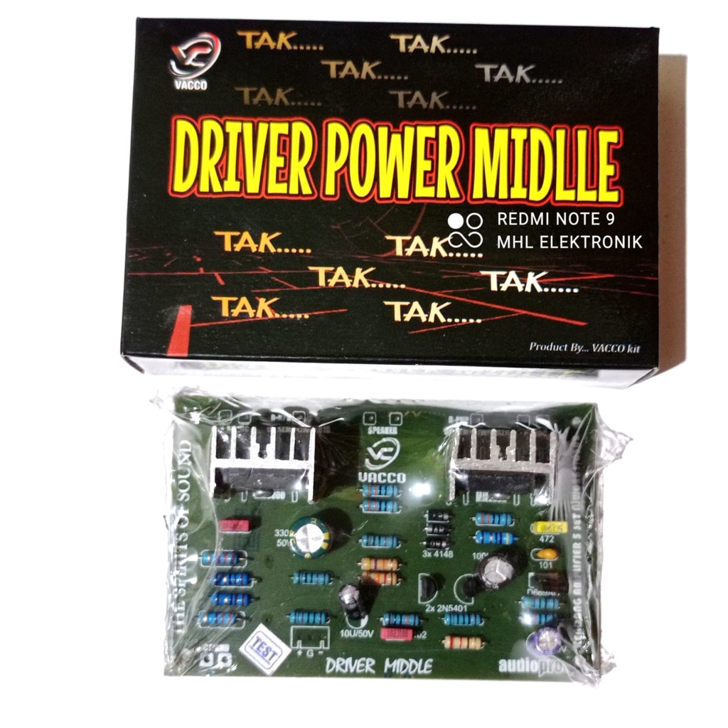 Kit Driver Power Middle VACCO