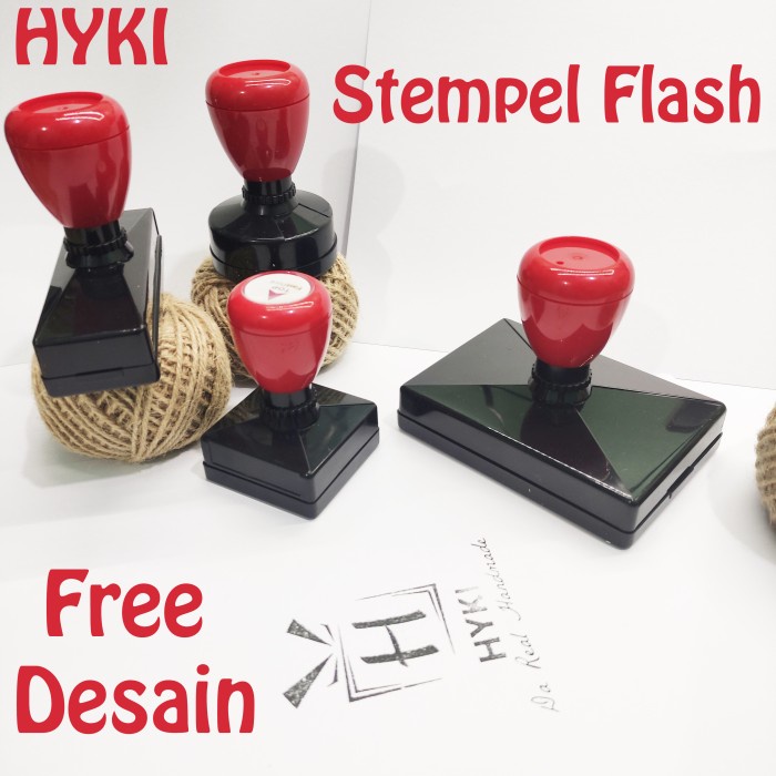 

Stempel Flash Otomatis | Free Desain | Stempel Custom - Ukuran Kecil, 1 Warna