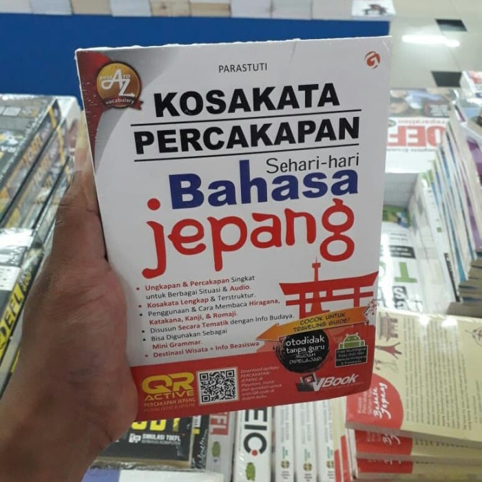 

✨COD✨ BUKU KOSA KATA PERCAKAPAN SEHARI HARI BAHASA JEPANG - PARASTUTI