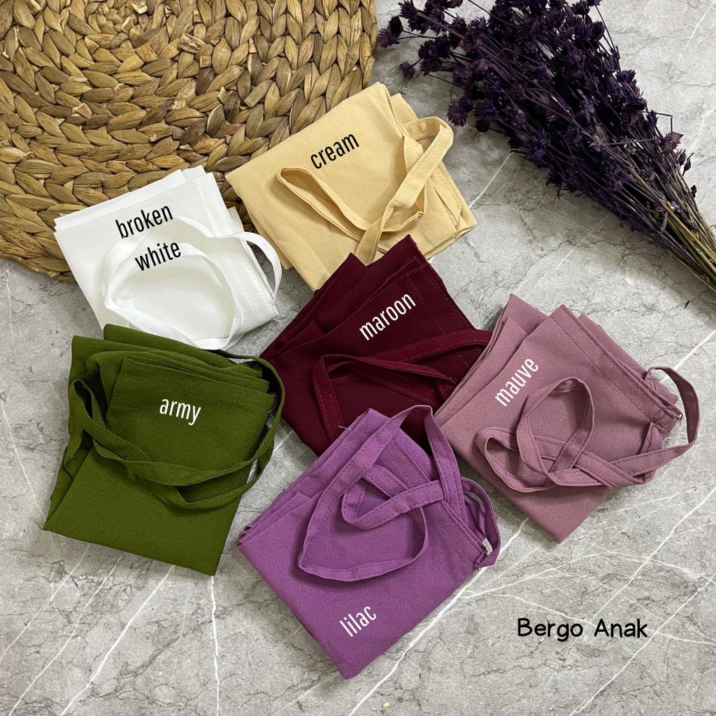 Khimar Bergo Maryam ANAK