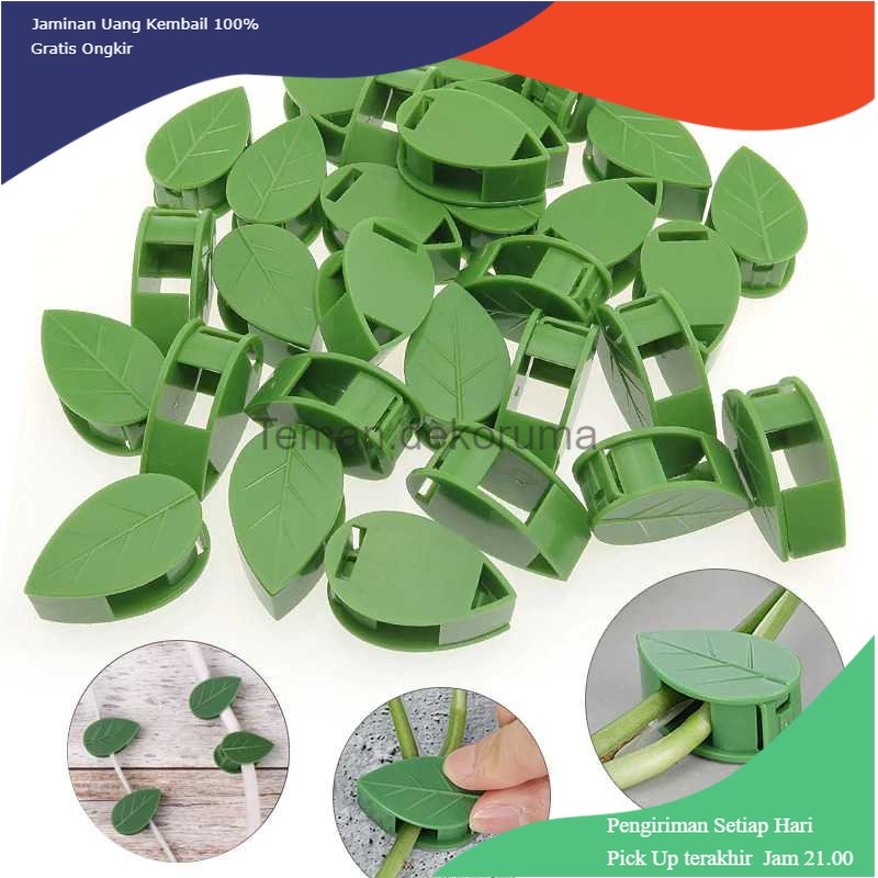 TD - TMN ZITONG Klip Batang Tanaman Invisible Plan Vine Fixture 60 PCS - GL8