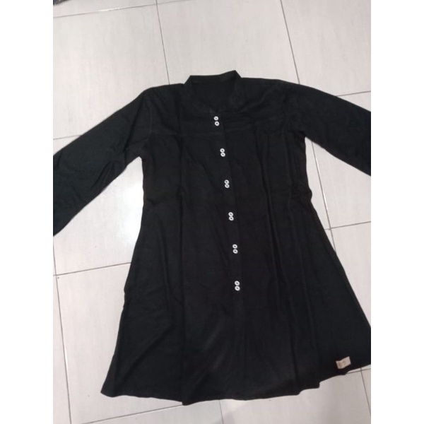 long tunik rayon twill