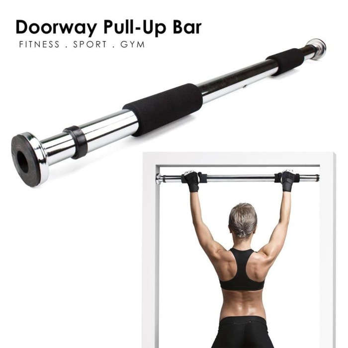 Alat olahraga JS-5 Alat fitness di rumah doorway door Bar Door Chinning Bar Pull UP bar Door gym Pull up bar/Chin up alat fitnes rumahan Laris-unik